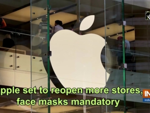Apple set to reopen more stores, face masks mandatory