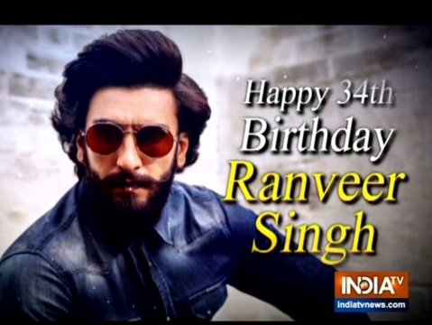 Ranveer Singh celebrates 34th birthday