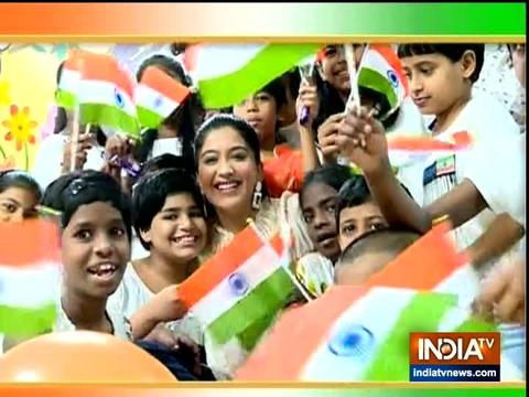 Choti Sarrdaarni's Meher celebrates Republic day with special children