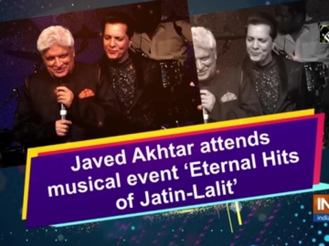 Javed Akhtar attends musical event 'Eternal Hits of Jatin-Lalit'