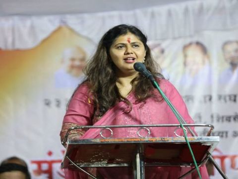 Pankaja Munde removes 'BJP' name from her Twitter bio