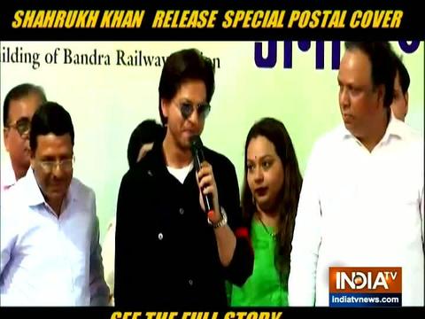 Shah Rukh Khan launches new Envelope of Postal Department