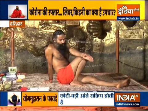 Get rid of cyst in kidney or liver by doing kapalbhati with Gomukhasana: Swami Ramdev