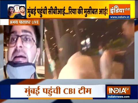 Video: CBI team arrives in Mumbai to probe Sushant Singh Rajput case