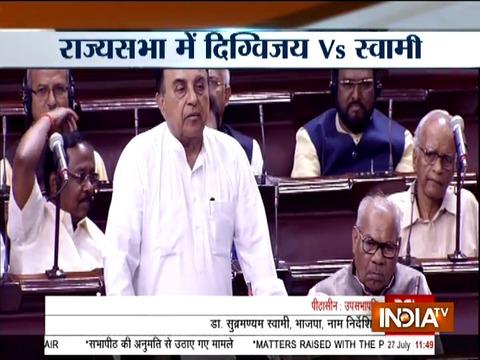 Digvijay Singh and Subramanian Swamy in war of words over Samjhauta Express issue