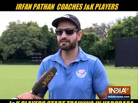 Jammu & Kashmir players begin practice in Baroda