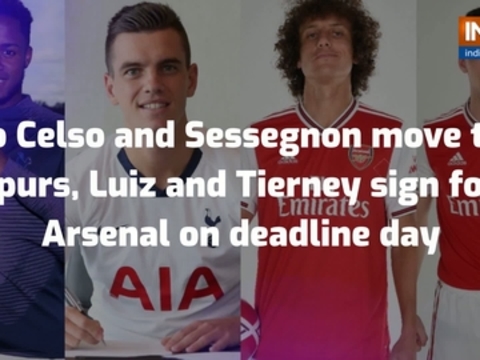 Lo Celso and Sessegnon move to Spurs, Luiz and Tierney sign for Arsenal on deadline day