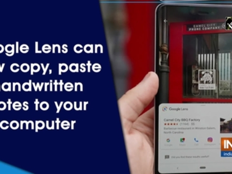 Google Lens can now copy, paste handwritten notes to your computer