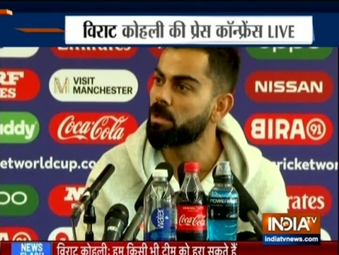 Virat Kohli interacts with media ahead of clash against arch-rivals Pakistan