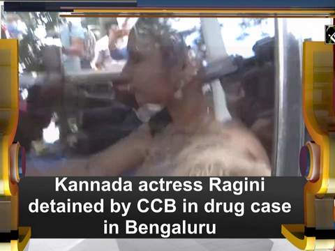 Kannada actress Ragini detained by CCB in drug case in Bengaluru