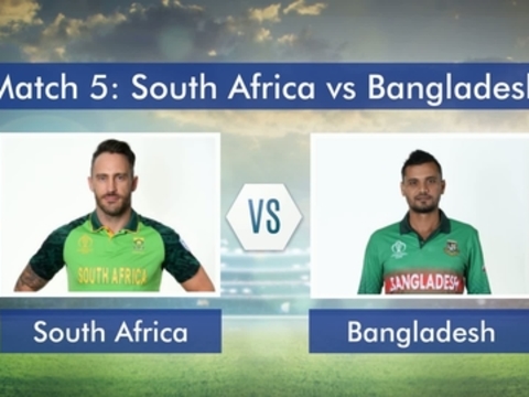 2019 World Cup: Clinical Bangladesh begin campaign with 21-run win over South Africa