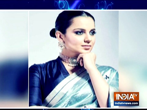 A glimpse of Kangana Ranaut's love for sarees