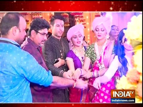 Ganpati Visarjan celebrations at Yeh Rishtey Hain Pyaar Ke sets