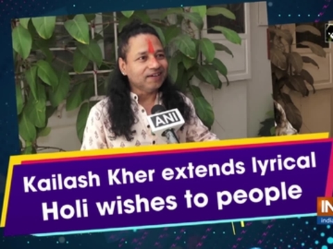 Kailash Kher extends lyrical Holi wishes to people