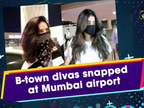 B-town divas snapped at Mumbai airport