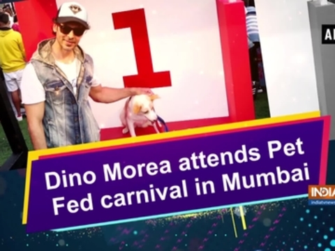 Dino Morea attends Pet Fed carnival in Mumbai