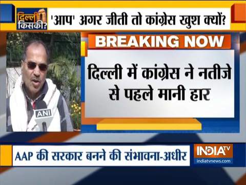 Congress leader Adhir Ranjan Chaudhary terms Kejriwal's victory as victory of development over communal forces