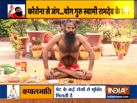 Swami Ramdev shares yogasans for both weight loss and weight gain