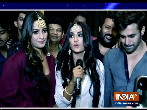 Anita Hassanandani, Surbhi Jyoti shoot last day on Naagin 3 sets