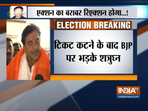 Shatrughan Sinha lashes out at BJP for denying him ticket from Patna Sahib