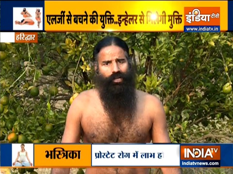 Swami Ramdev shares how you can protect yourself from various allergies