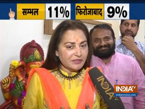 BJP leader Jaya Prada appeals to Rampur voters to vote for truth