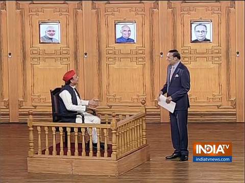 Akhilesh Yadav in Aap Ki Adalat: 'There is democracy in our family, one can at least take own decisions '