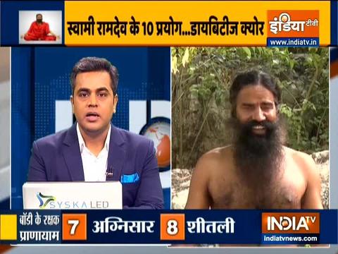 Swami Ramdev shares ayurvedic tips to treat diabetes