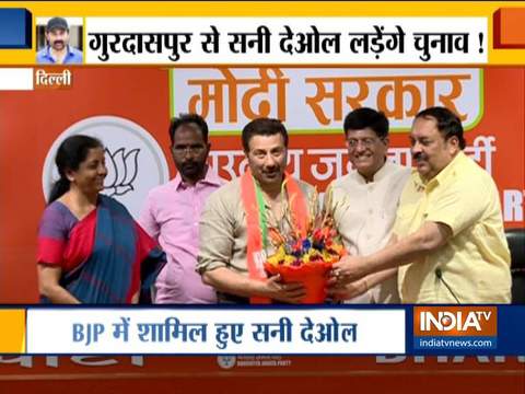 Lok Sabha Election 2019: Actor Sunny Deol joins Bhartiya Janata Party