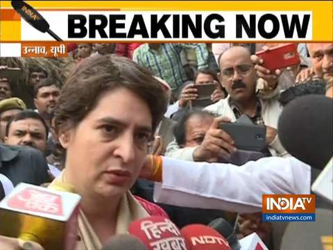 Unnao rape victim's whole family has been constantly harassed since last year: Priyanka Gandhi