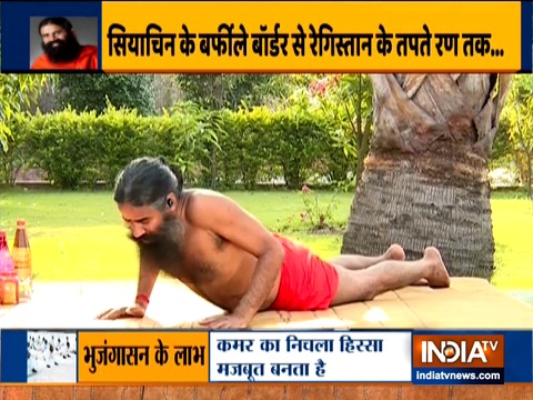 Swami Ramdev says Indian soldiers can treat constipation, acidity problem etc by doing yoga daily