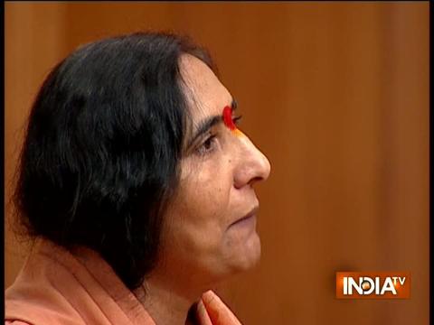 This is what Sadhvi Rithambara said about Rahul Gandhi in Aap Ki Adalat