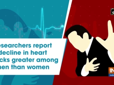 Researchers report decline in heart attacks greater among men than women