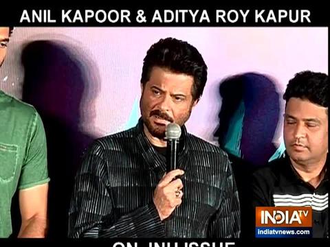 Aditya Roy Kapur and Anil Kapoor open up on JNU violence