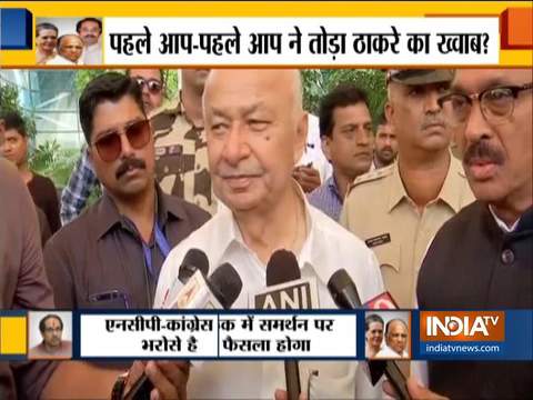 There's no issue of Congress being late, we've been alert since beginning, says Sushil Kumar Shinde