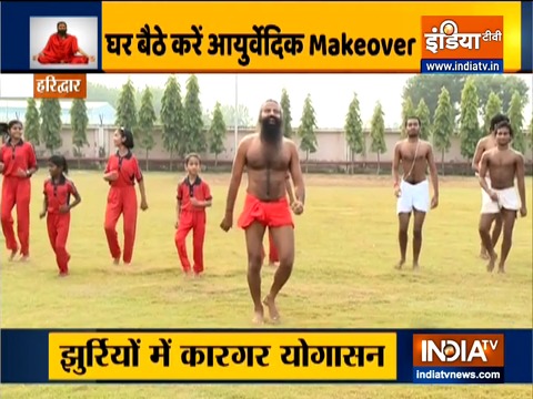 Swami Ramdev shares yoga asanas for a younger looking skin