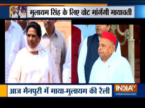 LS Polls 2019: After 25 years Mulayam Singh, Mayawati to share stage in UP's Mainpuri