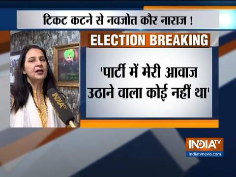 Navjot Kaur Sidhu fumed over not getting Lok Sabha ticket