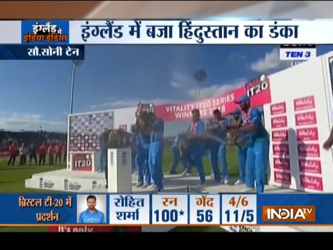 3rd T20I: India beat England by 7 wickets