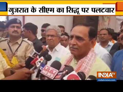 Gujarat CM Vijay Rupani terms Navjot Singh Sidhu Pak agent