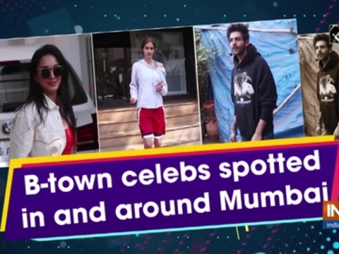 B-town celebs spotted in and around Mumbai