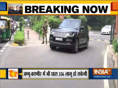 Kashmir turmoil: PM Narendra Modi reaches Parliament; Opposition attacks Centre over suspense