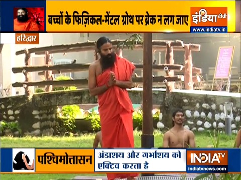 Know best yogasanas from Swami Ramdev for all round development of children