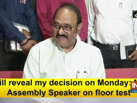 Will reveal my decision on Monday: MP Assembly Speaker on floor test