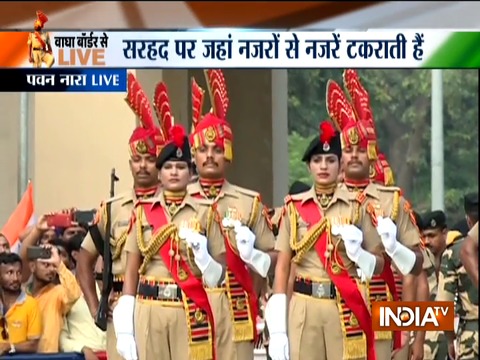 Independence Day 2018: Beating Retreat ceremony at Wagah border (Part-3)
