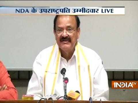 Presidential Polls: Painful to leave the party, feeling emotional at this juncture, says Venkaiah Naidu