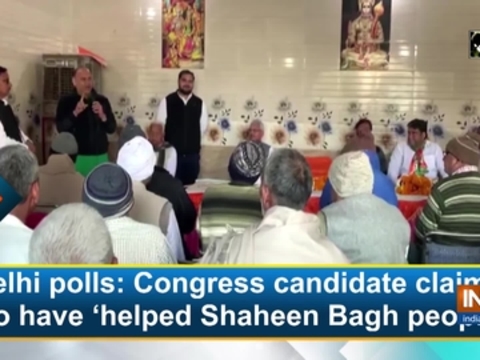 Delhi polls: Congress candidate claims to have 'helped Shaheen Bagh people'