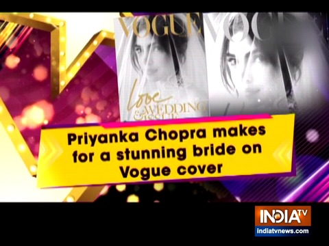 Priyanka Chopra makes for a stunning bride on Vogue cover