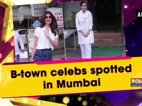 B-town celebs spotted in Mumbai