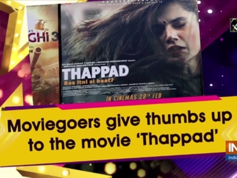 Moviegoers give thumbs up to the movie 'Thappad'